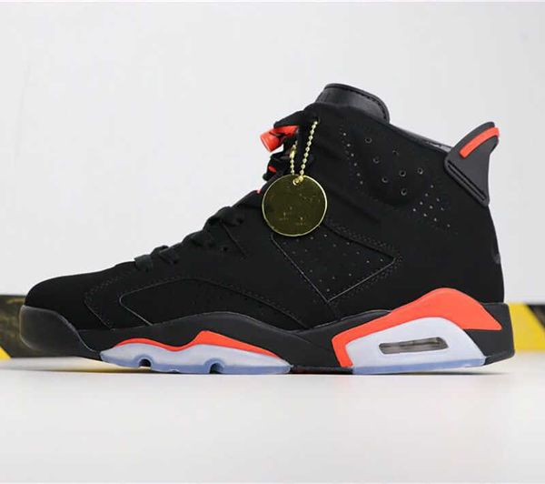 

jumpman 6 black infrarde mens basketball shoes 6s fashion sneakers