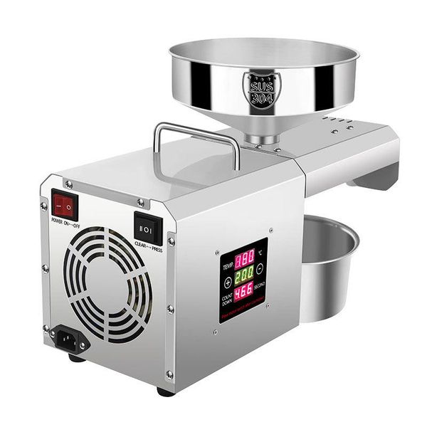 

oil pressers rg-309 home temperature controlled stainless steel press small and medium intelligent cold 110v/220v