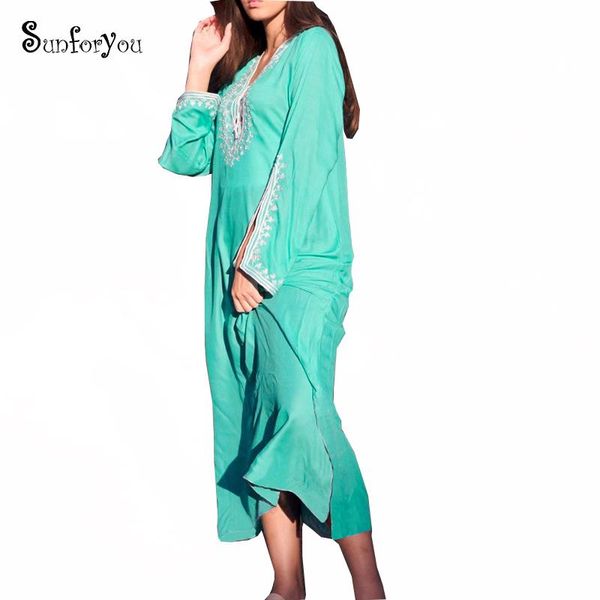 

women's swimwear beach cover up long dress robe de plage 2021 bikini embroidered summer beachwear kaftan woman tunic pareo, White;black