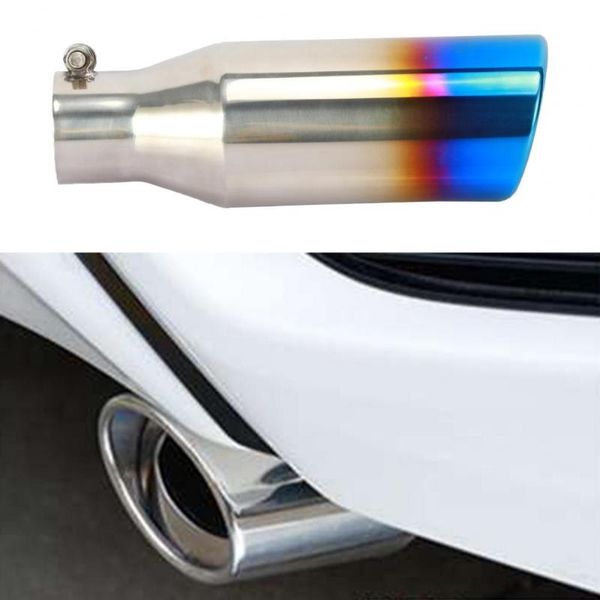 

manifold & parts car exhaust pipe tail throat universal Â modified replacement stainless steel end for systems