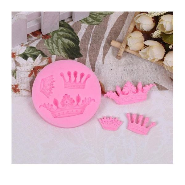 

diy sile chocolate mold crown style fondant making moulds baking supplies j2y qylale