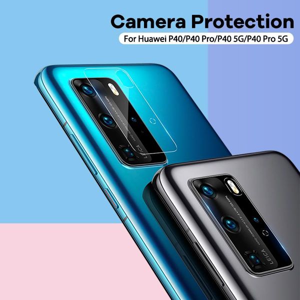 

camera leans cover for huawei p40 pro nillkin 2 pack tempered glass camera protector for huawei p40 / 5g cover protector