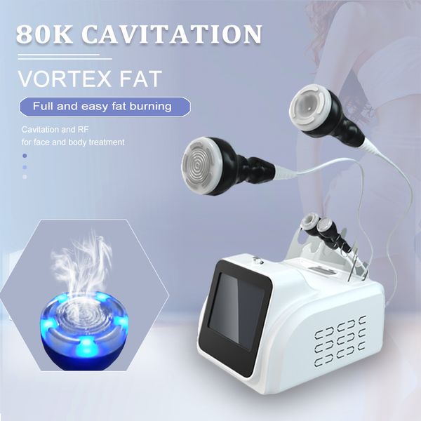 

80khz ultrasonic face & body slimming machine cavitation contouring weight loss fat burning beauty device fast ship
