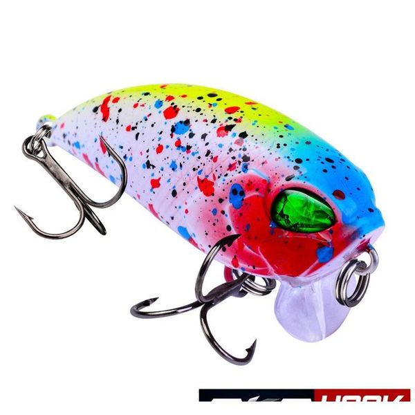 

lifelike fish fishing hooks crank baitfish lure 6colors 5.3cm 8.5g micro plastic freshwater cra jllfqw outbag2007