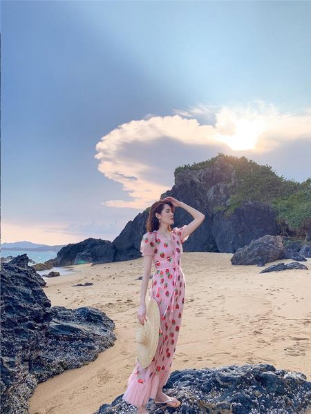 

woman dress undefined y2k strawberry dress women femme robe kawaii dresses party dresses for women 2021 harajuku vintage, Black;gray