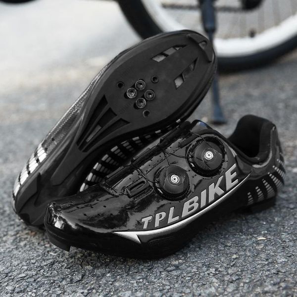 

cycling footwear mtb shoes road racing bicycle flat sneakers men cleat women dirt bike mountain shoe spd white zapatillas ciclismo, Black