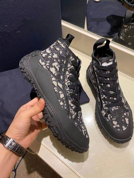 

2021 oblique high low technology sneakers womens fashion pairs designers shoes mens outdoor leather platform casual shoes 0704, Red;white