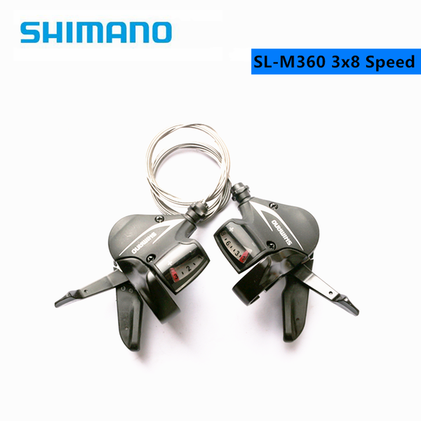

bike derailleurs altus sl-m315 m360 2x7 2x8 3x8 3x7 14 16 21 24 speed shifter set rapidfire plus w/shifter cable update from