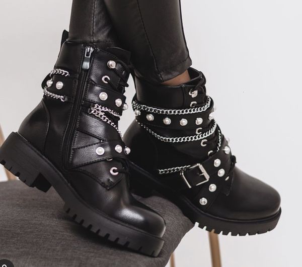 

big martin boots, women boots, Black