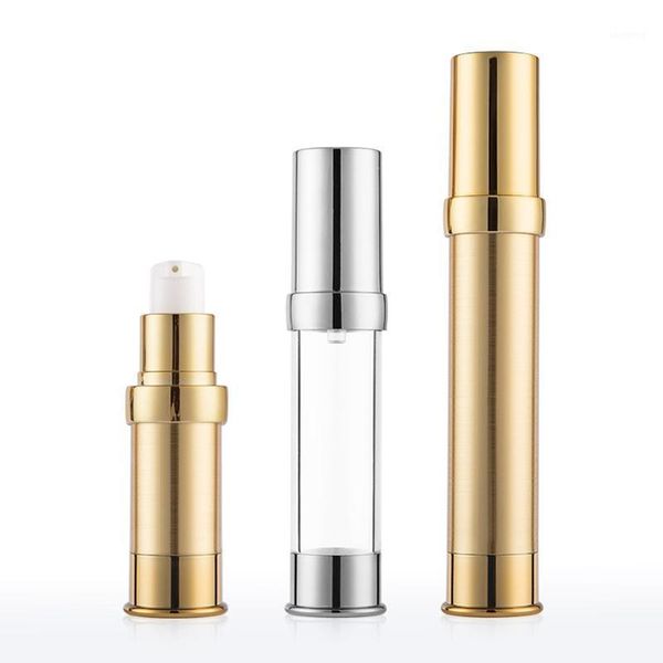 

storage bottles & jars 5ml/10ml portable high-end vacuum emulsion bottle airless lotion pump cosmetics refillable -bottle