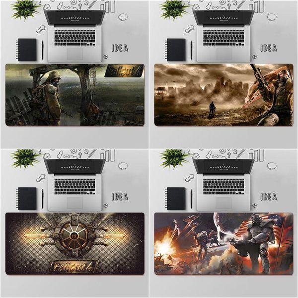 

mouse pads & wrist rests maiya fallout 4 locking edge pad game large keyboards mat
