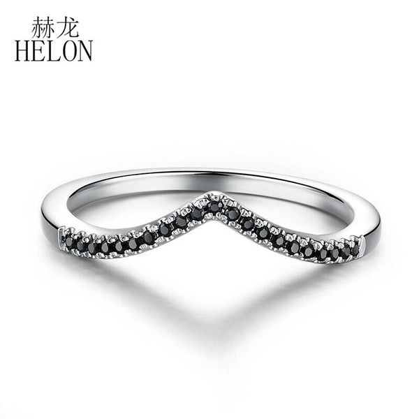 

cluster rings helon sterling silver 925 pave 100% genuine black diamond engagement wedding women trendy fine jewelry elegant unique gift rin, Golden;silver