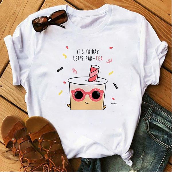

summer women tshirts graphic women clothes fashion short sleeve female t shirt funny woman t shirts tees, White