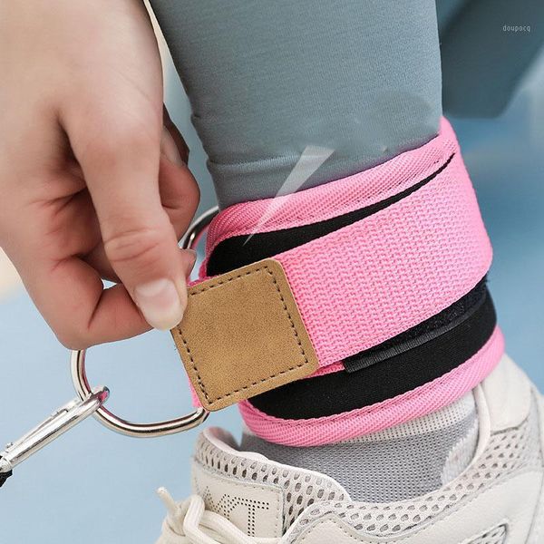 

resistance bands product door pull rope accessories gantry leg training hip fitness elastic band ankle loop leggings buckle strap set1