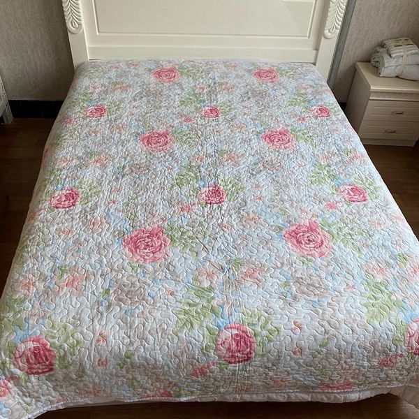 

comforters & sets stock quilted cotton bed cover 200*230cm special clearance warm and comfortable