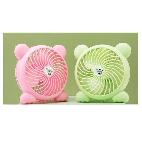 

electric fans mini deskfan, office cartoon usb charging cute silent fan