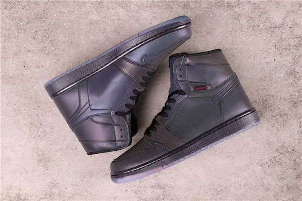 

version jumpman 1 1s fearlesss basketball shoes chameleon upper outdoor trainers sneakers full size 40--4670y7