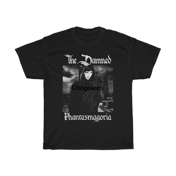 

men's t-shirts the damned phantasmagoria t shirt, White;black