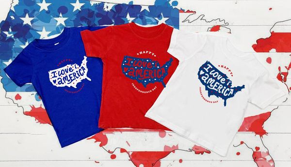 

t-shirts american sweetheart kids 4th of july shirt independence day t-shirt girl youth patriotic red white blue shirts