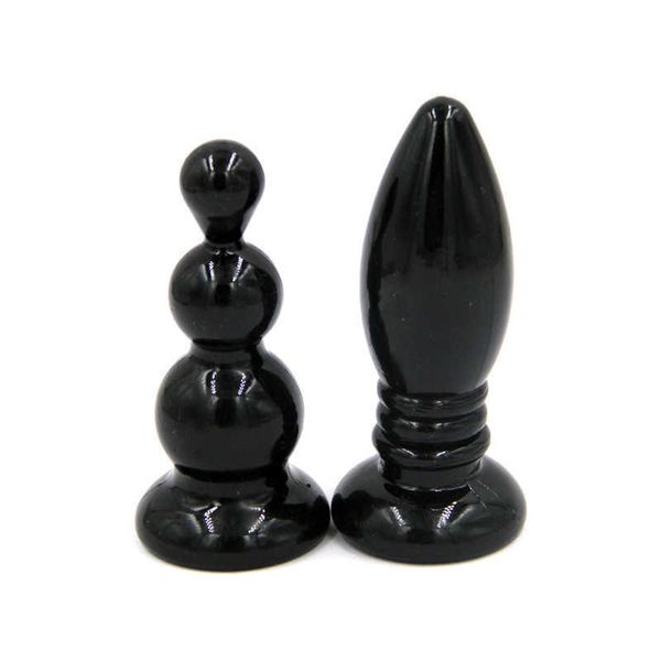 Массажные предметы Черный водонепроницаемый задний анальный стимуляционный массаж секс игрушки для женщин мастурбация игрушка анальный штекер стыковой штекер секс вибратор дилдо