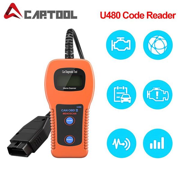 

code readers & scan tools obd2 scanner u480 diagnostic obd 2 reader engine support car 1996-2011pk kw309 kw310