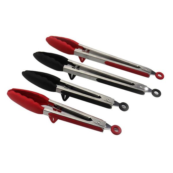 

bag clips kitchen items gadgets with stand food clip 9-inch silica gel feet