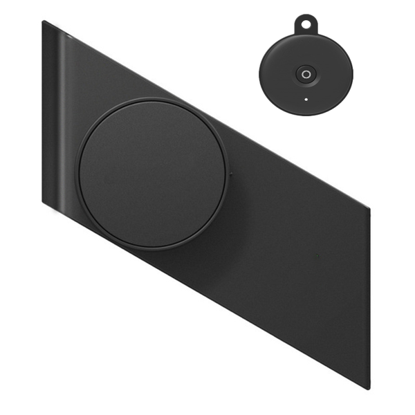 

sherlock s3 black smart door lock and one k3 smart key home keyless lock electronic door wireless app bluetooth control