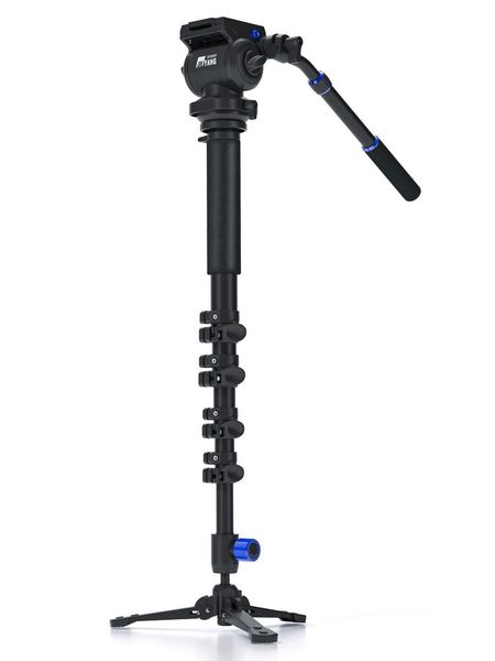 

jieyang jy0618 carbon fiber professional monopod for video & camera / tripod for video / tripods fluid head damping accessories