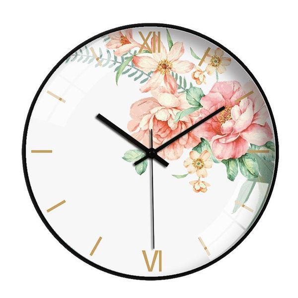 

nordic creative modern wall clock gold hipster large clocks wall home decor living room silent kitchen clock bedroom