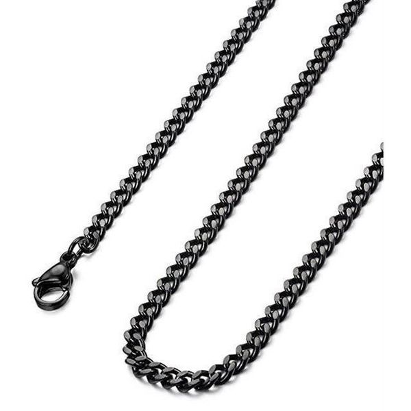 

pendant necklaces stainless steel grinding chain men's necklace high grade jewelry titanium with versatile, Silver