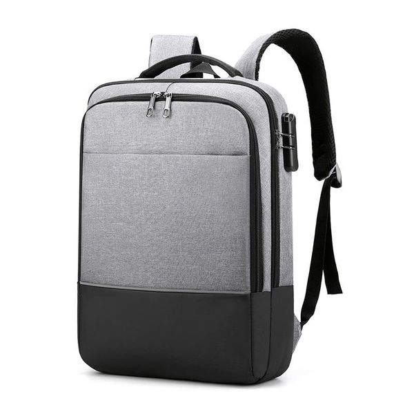 

backpack anti theft 15.6 inch lapmen school teenager boys schoolbag travel usb charger male mochila 2021