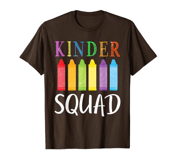 

1st Day Of Kindergarten Kinder Squad Back To School Teacher T-Shirt, Mainly pictures