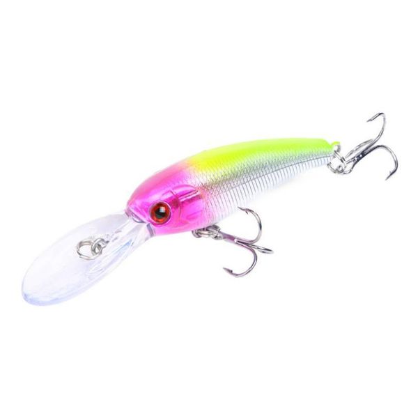 

1pcs lifelike minnow floating fishing lure 9.5cm 7.2g fish wobblers with 6# hooks crankbait hard bait artificial pesc jlldgk