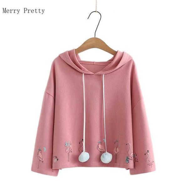 

harakuju print graphic women crop hoodies summer girl sporty chic cotton hooded sweatshirt pullover casual loose 210526, Black