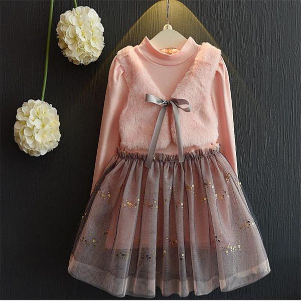 

girl's dresses girls dress spring casual sweet style baby girl clothes long sleeve princess for kids, Red;yellow