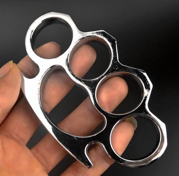 

about weight 154g thick steel brass knuckle dusters self defense personal security women's and men's self-defense pendant protecti