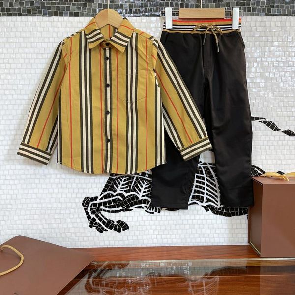

clothing sets explosive children's 2021 early autumn product boy suit, european and american casual style, classi, White