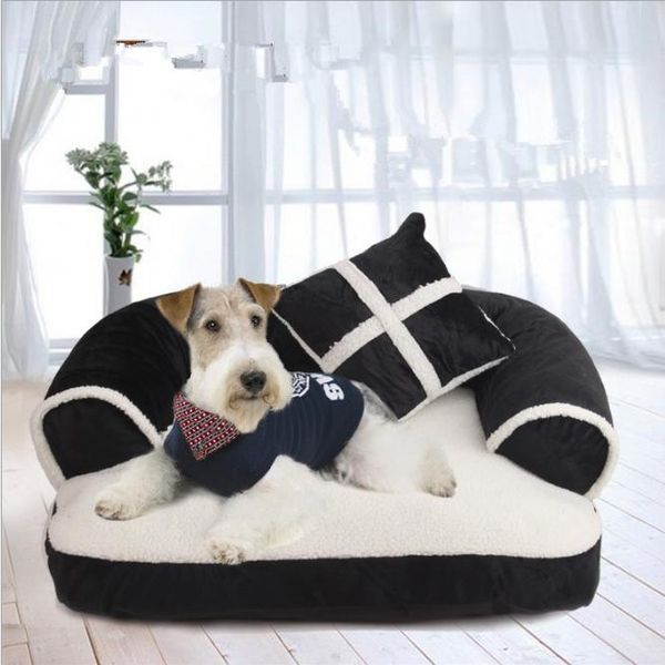 

self-warming cat and dog bed cushion for medium large dogs
