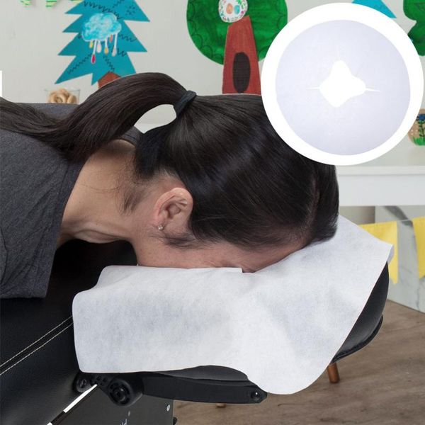 

other bath & toilet supplies 100pcs disposable headrest pads face pillow cover cushion