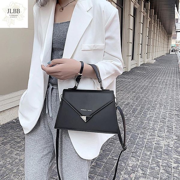 

shoulder bags black small for women 2021 lady handbag casual all-match girl's bag lock tide cross body female white