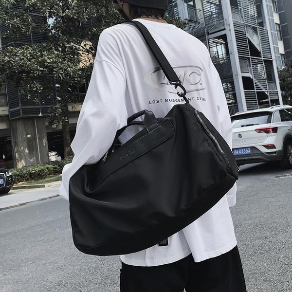 

duffel bags short-distance large-capacity travel women's portable hand luggage men's sports wet and dry separation fitness