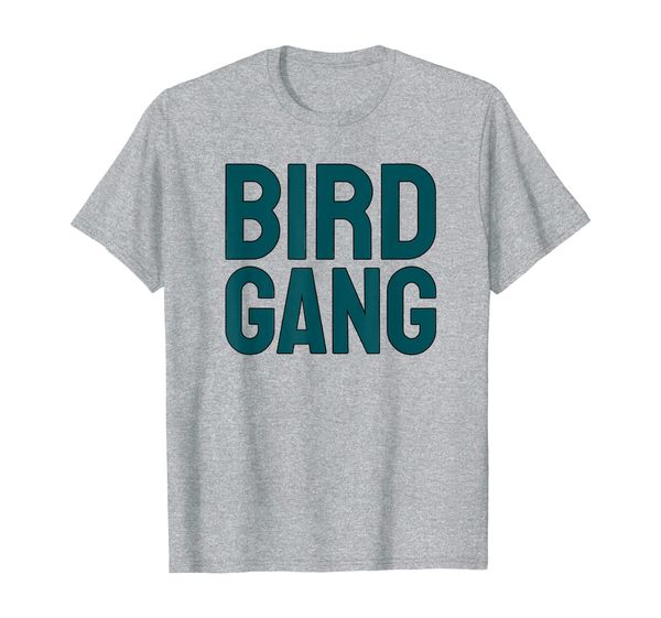 

bird gang eagle sports tailgate party gift t-shirt, White;black