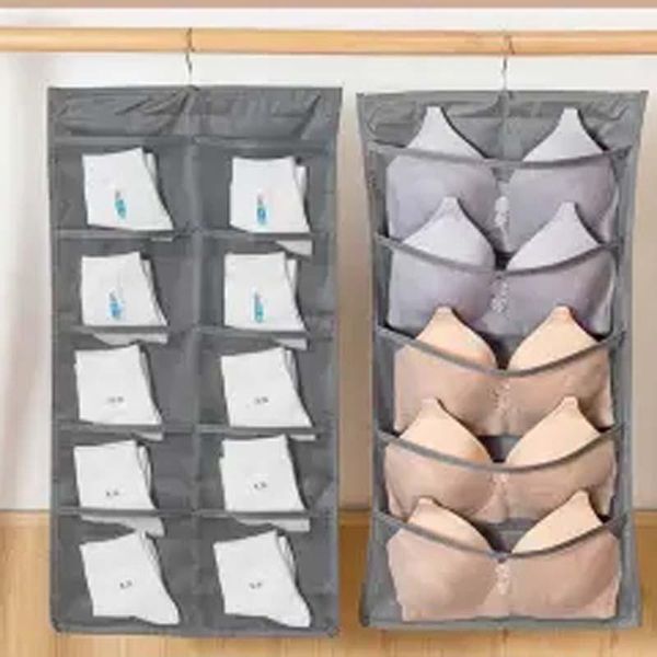 

storage bags underwear hanging bag wardrobe bra socks debris wall artifact
