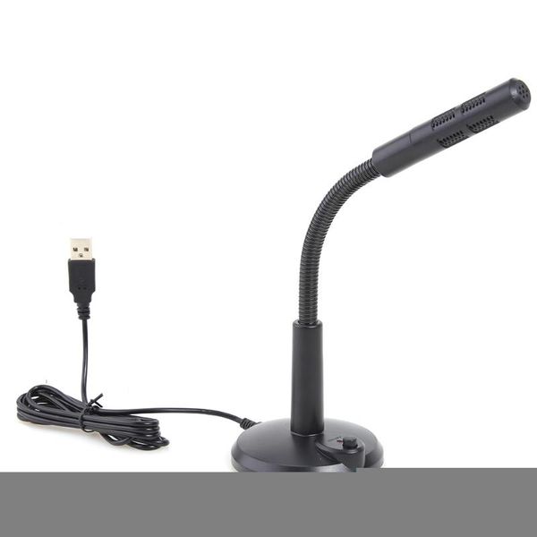 

mini wired usb microphone deskplug play studio mic for computer lappc mac