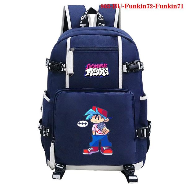

backpack mochila friday night funkin vintage canvas schoolbag men's travel bag large capacity shoulder men rucksack