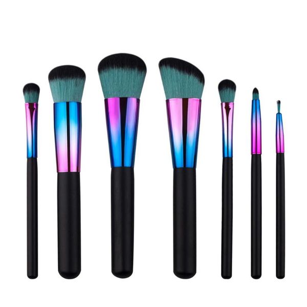 

eyelash curler 7pcs cosmetic makeup brush eyeshadow