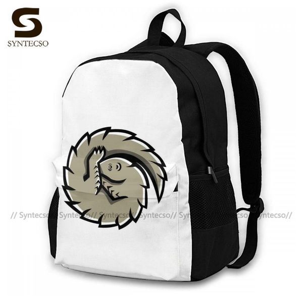 

pangolin backpacks polyester trekking tourist backpack large stylish bags