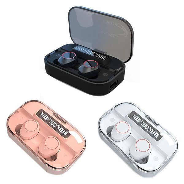 

tws bluetooth earphones wireless 9d hifi waterproof press control