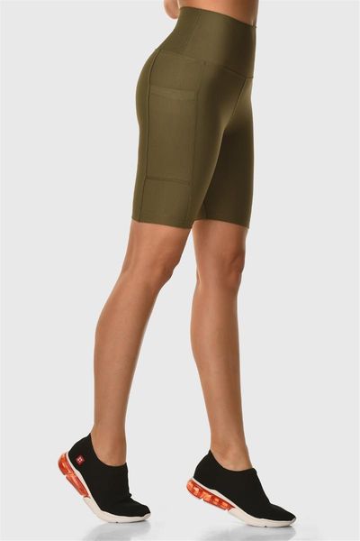 

women's leggings superstacy with lappocket khaki sport, Black