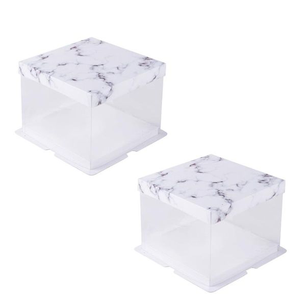 

gift wrap 2pcs decorative cake boxes birthday containers packing
